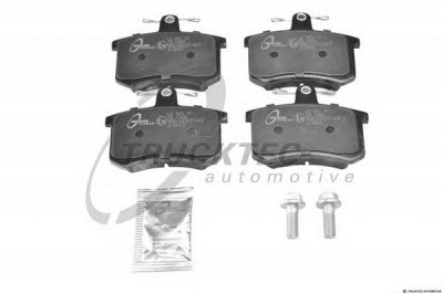 TRUCKTEC AUTOMOTIVE 0735108 -  Комплект тормозных колодок, дисковый тормоз